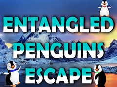 Mchezo Entangled Penguins Escape