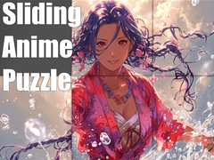 Mchezo Sliding Anime Puzzle