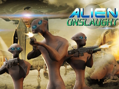 Mchezo Alien Onslaught