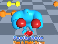 Mchezo Punchy Race: Run & Fight Game