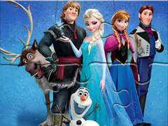 Mchezo Jigsaw Puzzle: Frozen Photo