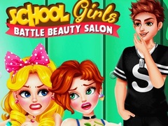 Mchezo School Girls Battle Beauty Salon