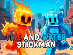 Mchezo Fire and Water Stickman