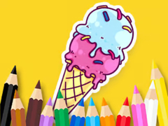 Mchezo Coloring Book: Cool Ice Cream