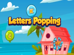 Mchezo Letter Popping