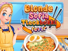 Mchezo Blonde Sofia Tteokbokki Fever