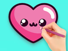 Mchezo Coloring Book: Lovely Heart