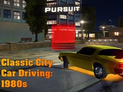 Mchezo Classic City Car Driving: 1980s