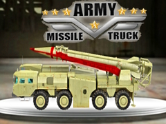 Mchezo Army Missile Truck 