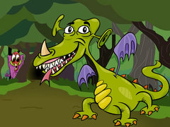 Mchezo Fun Monsters Jigsaw