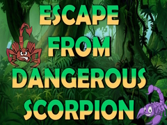 Mchezo Escape From Dangerous Scorpion