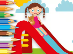 Mchezo Coloring Book: Playing Slide