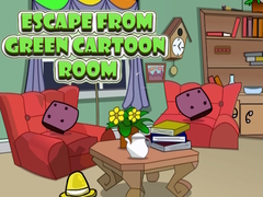 Mchezo Escape from Green Cartoon Room