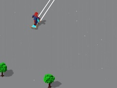 Mchezo Marvel Spider-Man: Snowy Skate