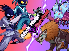Mchezo Stick Ninja Survival 