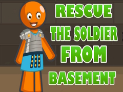 Mchezo Rescue the Soldier from Basement