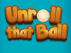Mchezo Unroll That Ball