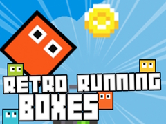 Mchezo Retro Running Boxes