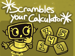 Mchezo Scrambles Your Calculator