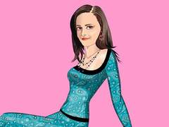 Mchezo Alexis Bledel Dress up