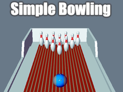 Mchezo Simple Bowling