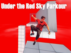Mchezo Under the Red Sky Parkour