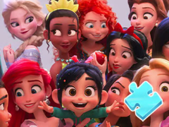 Mchezo Jigsaw Puzzle: Disney Princess Family Photo