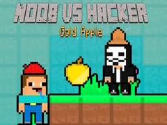 Mchezo Noob vs Hacker Gold Apple