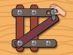 Mchezo Wood Nuts Master: Screw Puzzle