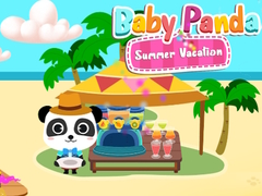 Mchezo Baby Panda Summer Vacation