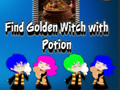 Mchezo Find Golden Witch with Potion