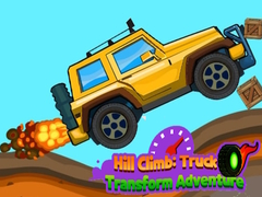 Mchezo Hill Climb: Truck Transform Adventure