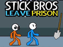 Mchezo Stick Bros Leave Prison
