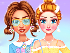 Mchezo BFF Lovely Kawaii Outfits