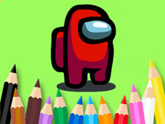 Mchezo Coloring Book: Among Us