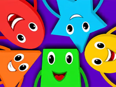 Mchezo Kids Quiz: Colorful Shaps