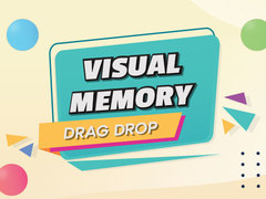 Mchezo Visual Memory Drag Drop