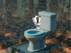 Mchezo Skibidi Ninja