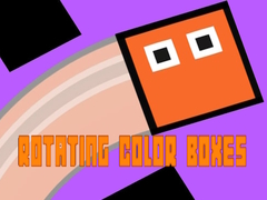 Mchezo Rotating Colored Boxes
