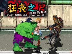 Mchezo Crazy Zombie 7.0 Super Heroes 2