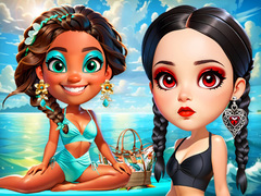 Mchezo Wave Chic Ocean Fashion Frenzy