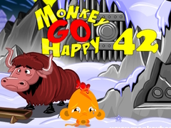 Mchezo Monkey Go Happy Stage 42