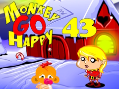 Mchezo Monkey Go Happy Stage 43
