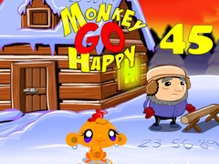 Mchezo Monkey Go Happy Stage 45