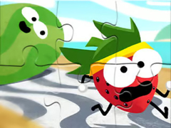 Mchezo Jigsaw Puzzle: Fruit Race