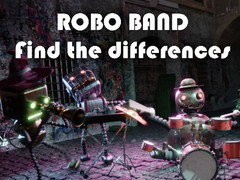 Mchezo Robot Band - Find the Differences