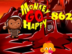Mchezo Monkey Go Happy Stage 862