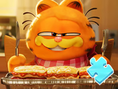 Mchezo Jigsaw Puzzle: Garfield And Lasagna