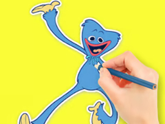 Mchezo Coloring Book: Poppy Playtime