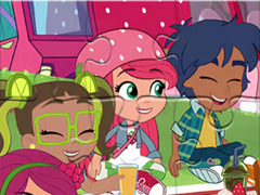 Mchezo Jigsaw Puzzle: Strawberry Girl